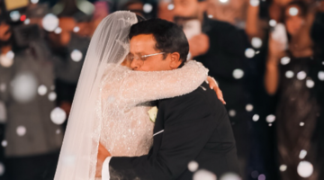 رسالة عاطفية.. هنيدي تحتفل بزفاف ابنتها بلمسة خاصة